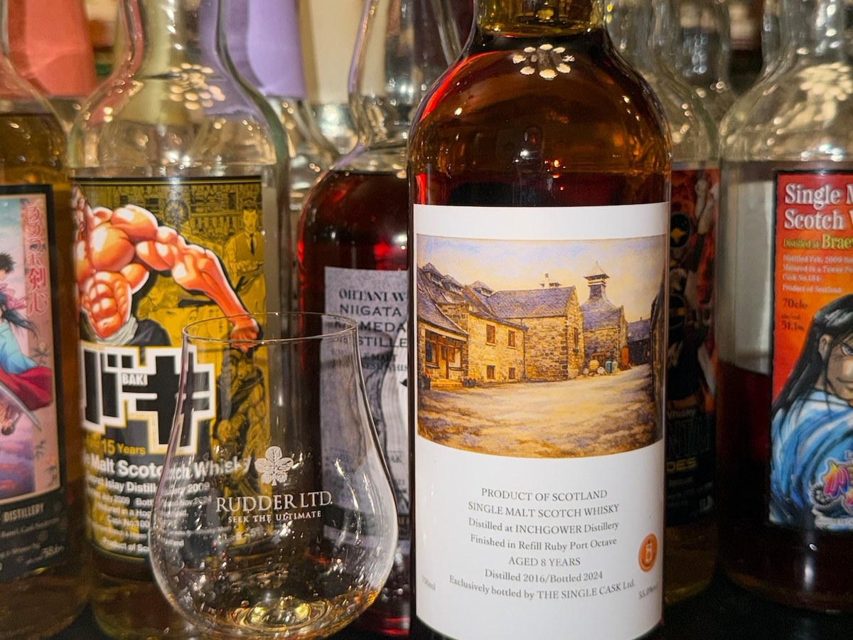 インチガワー 8年 ルビーポートカスクフィニッシュ