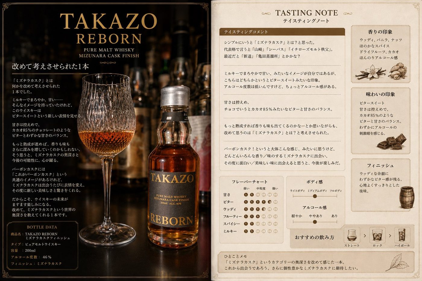 研究レポート No.006 TAKAZO REBORN